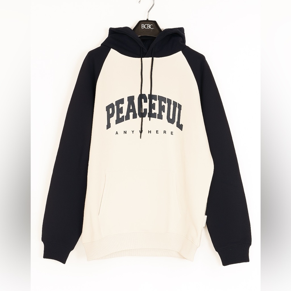 NWT Womens Unisex Oversized Two-Tone Hoodies
Fleece Sweatshirts Winter Size L